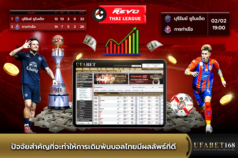 ปัจจัยสำคัญในการเดิมพันบอลไทย