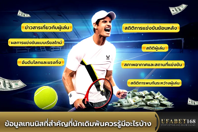 ข้อมูลเทนนิสที่นักเดิมพันควรรู้