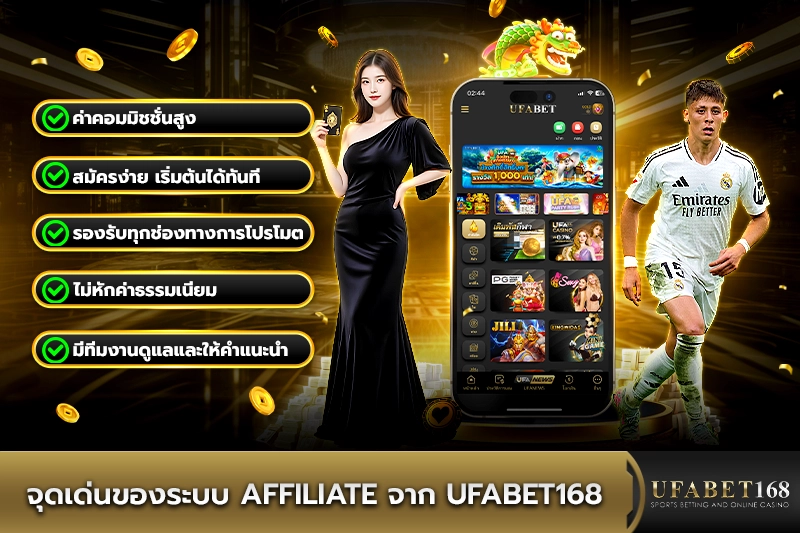 จุดเด่นของระบบ Affiliate จาก UFABET168