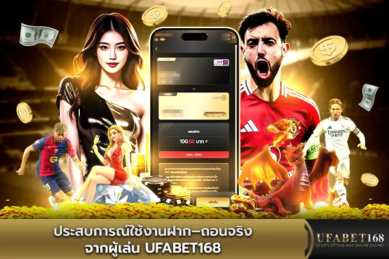ประสบการณ์ใช้งานฝาก–ถอนจริงจากผู้เล่น UFABET168